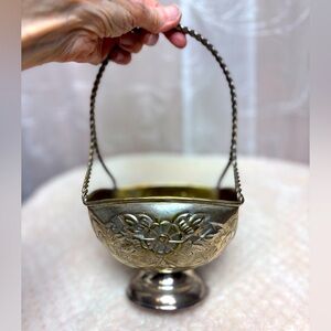 Vintage International Silver Co. Ice Bucket/Flower Basket